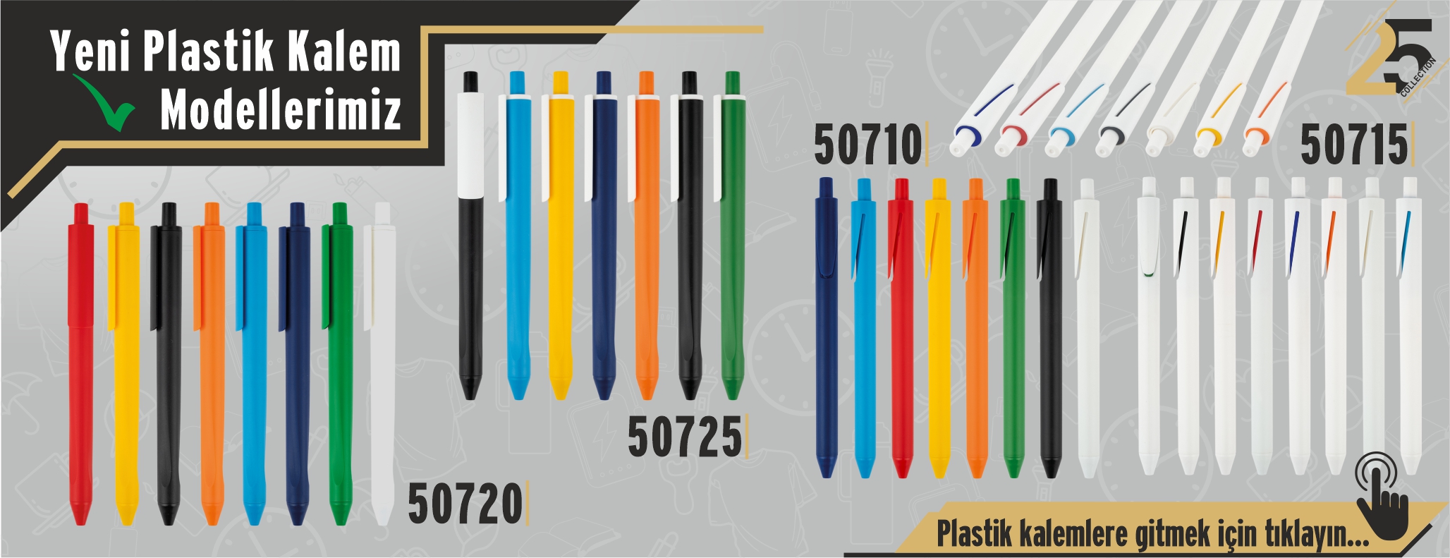 PLASTİK TÜKENMEZ KALEM